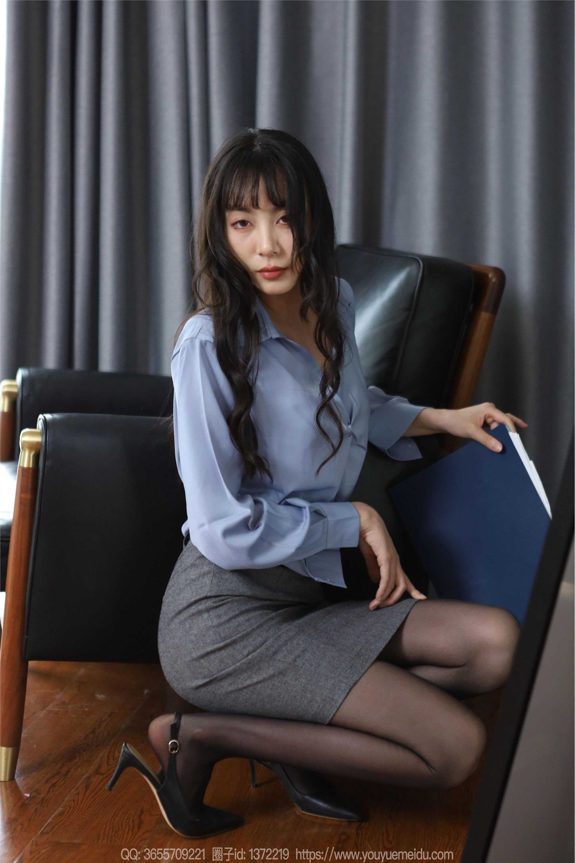 IESS异思趣向  2024.06.03 丝享家 1758 团团《黑丝OL》